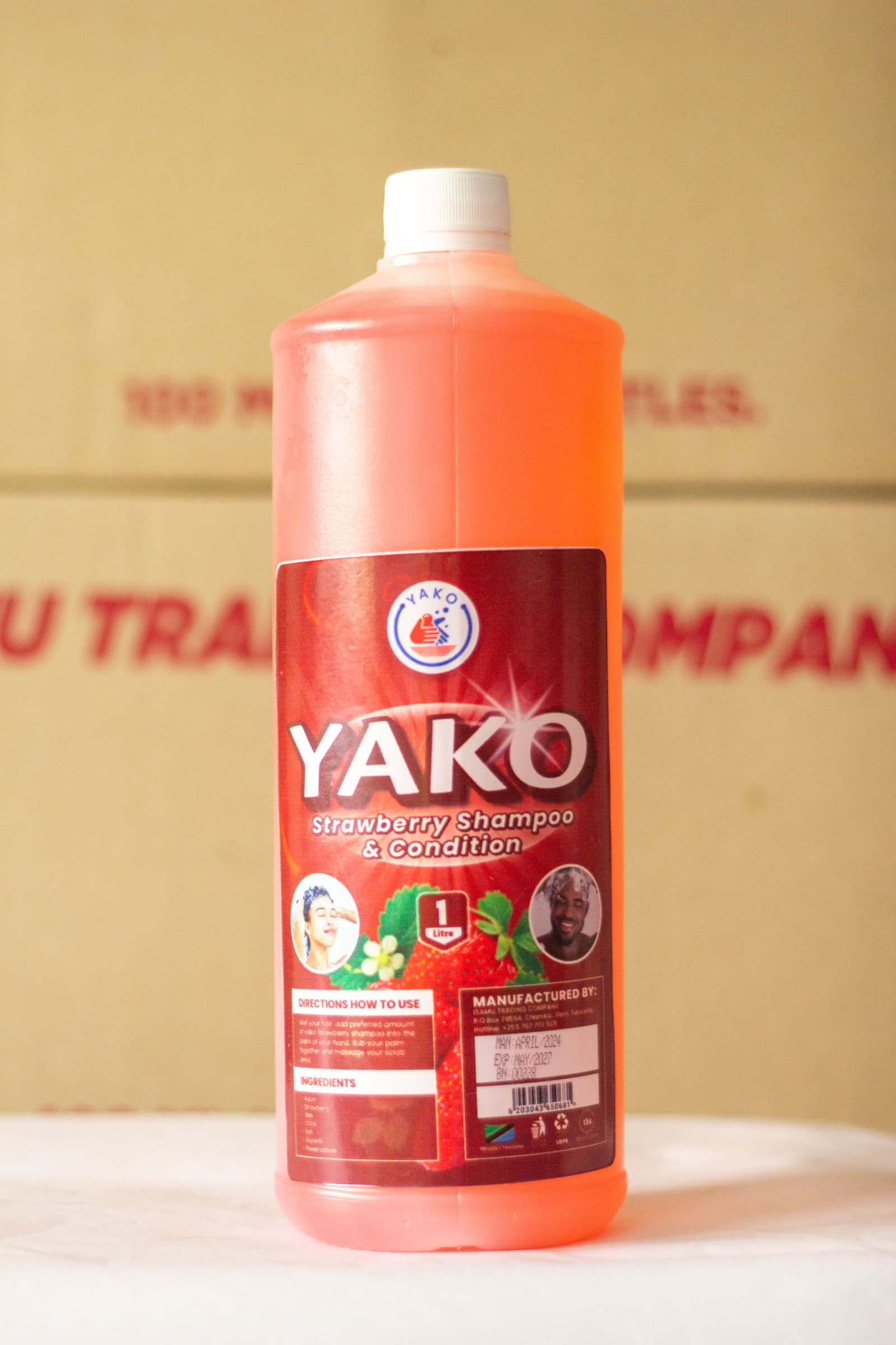 Strawberry Shampoo 1L